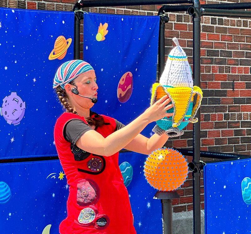 Spectacle de théâtre jeunesse fusée