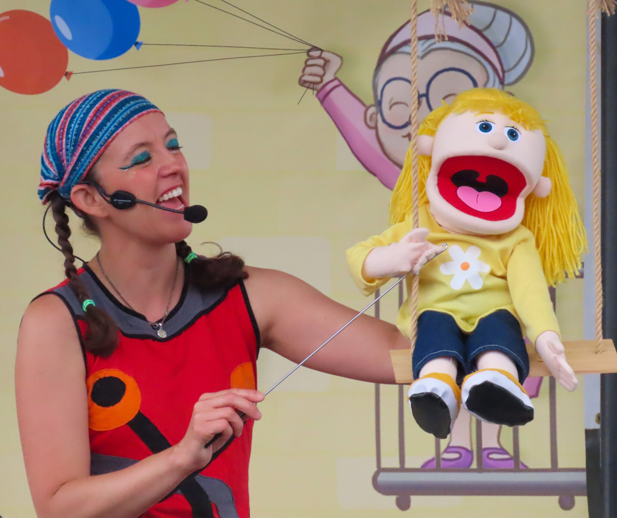 Marimba et la rue des amis - marionnette