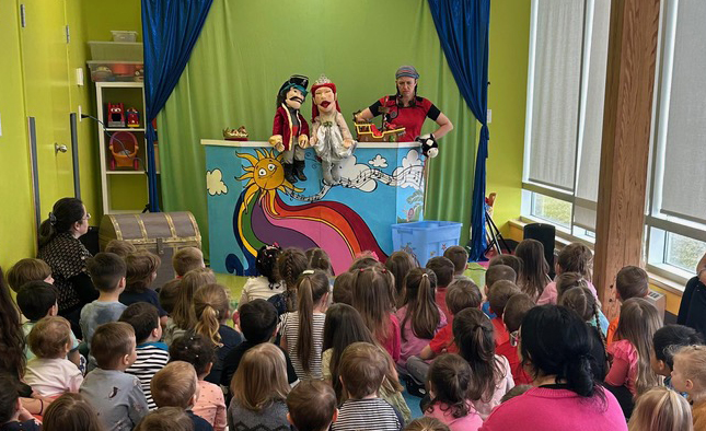 Marmba et la Princesse des pirates en spectacle