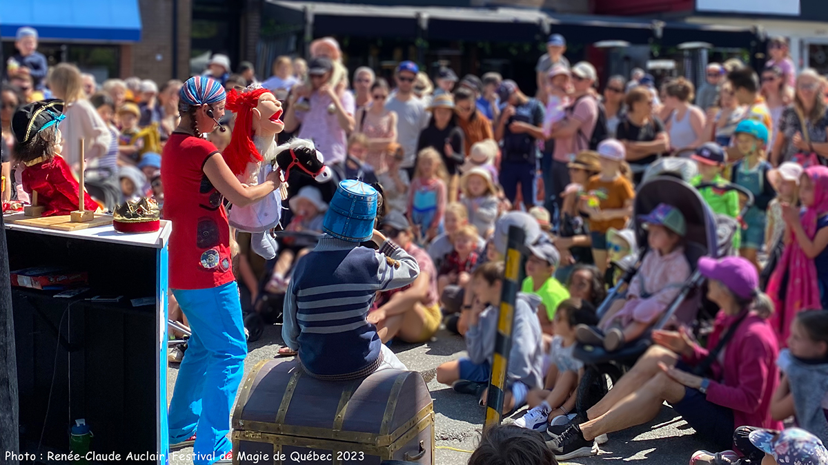 Marimba et la princesse des pirates au Festival de Magie